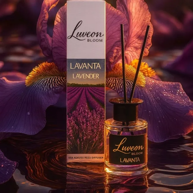 Lavanta Bambu Çubuklu Oda Kokusu